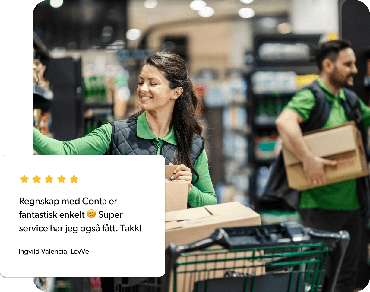 Regnskapsprogram for butikker og nettbutikker